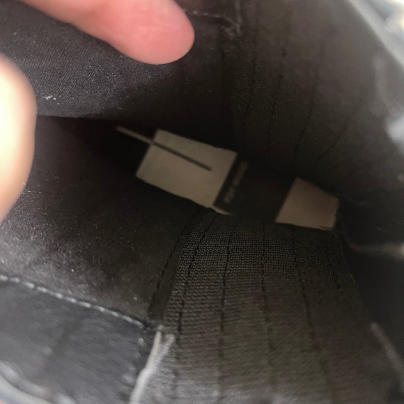 Dolce Vita hopper Black Suede Lug Sole Block Heel Ankle Boots Size 9M NWOT - Picture 10 of 11